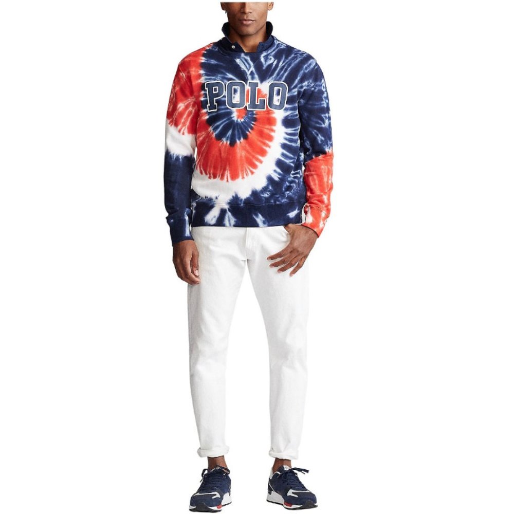 Polo Ralph Lauren Men's Tie-Dye Terry Sweatshirt